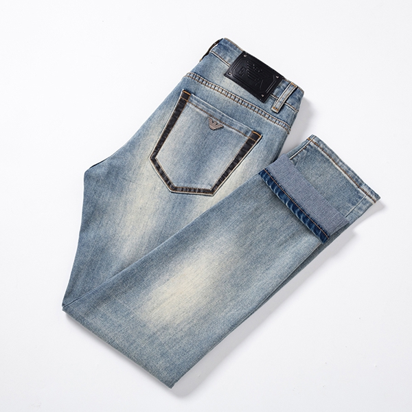 ブランドジーンズ素材ディテール